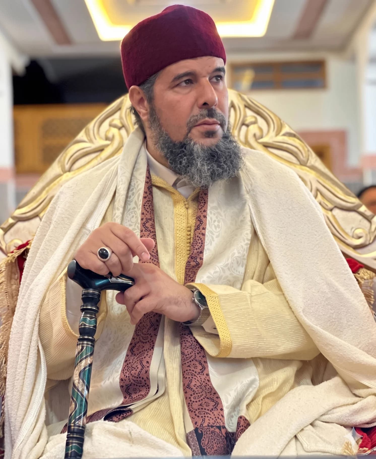 صورة فضيلة الشيخ الدكتور عزيز الكبيطي الإدريسي الحسني